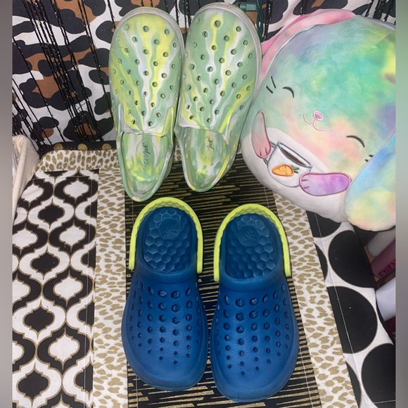 TODDLER BOYS CLOGS CROC LIKE SLIP ON SHOES - Picture 1 of 6